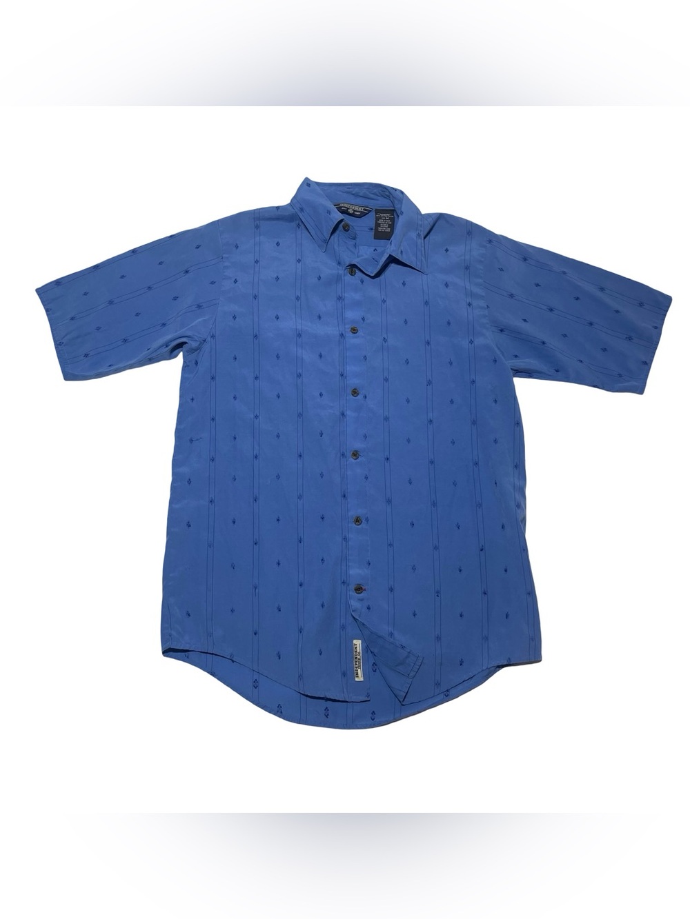 Independent Skateboarding Skate Truck Vintage Y2K SS Button Down Work Shirt M